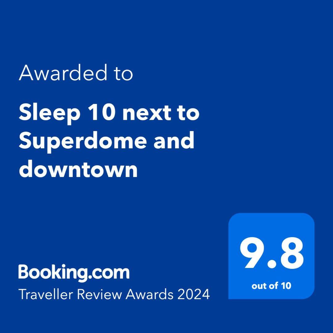 Sleep 10 Next To Superdome And Downtown Villa New Orleans Eksteriør bilde